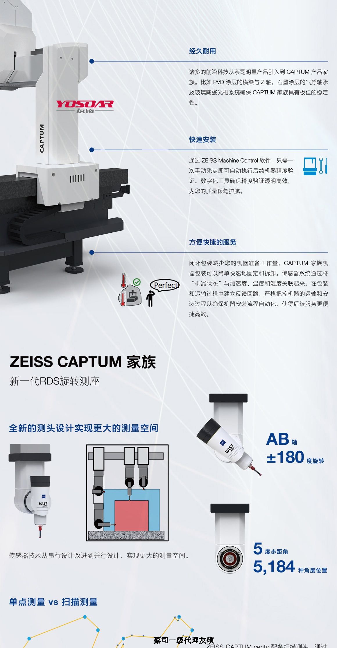 晋城蔡司三坐标CAPTUM